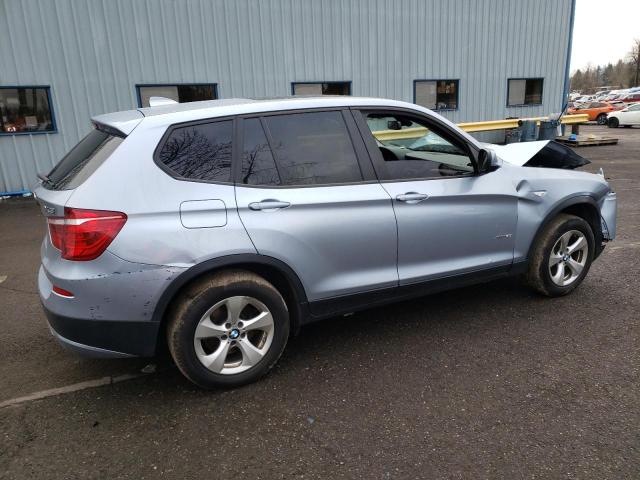 5UXWX5C58CL726328 - 2012 BMW X3 XDRIVE28I BLUE photo 3