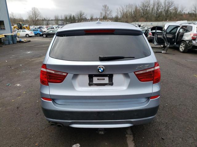 5UXWX5C58CL726328 - 2012 BMW X3 XDRIVE28I BLUE photo 6