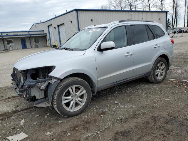 5NMSHDAG7AH352580 - 2010 HYUNDAI SANTA FE SE SILVER photo 1