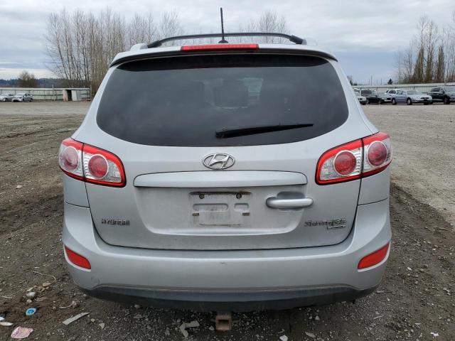 5NMSHDAG7AH352580 - 2010 HYUNDAI SANTA FE SE SILVER photo 6