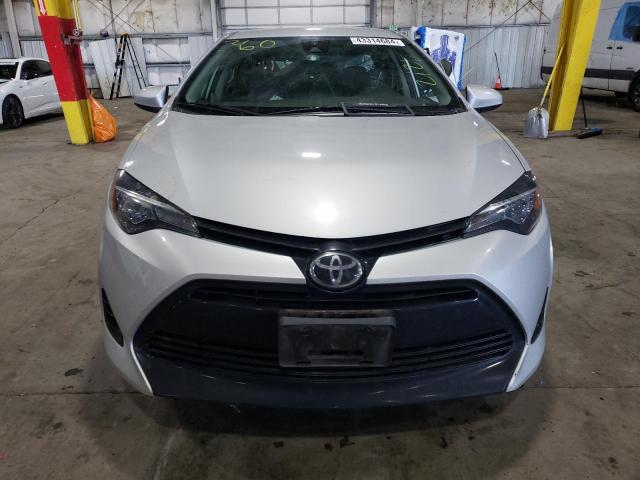 2T1BURHE8JC079801 - 2018 TOYOTA COROLLA L SILVER photo 5