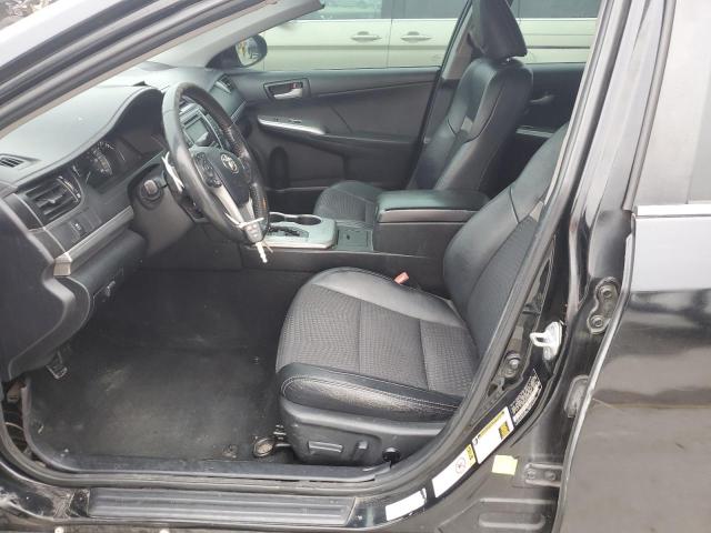 4T1BF1FK7CU158723 - 2012 TOYOTA CAMRY BASE BLACK photo 7