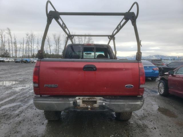 1FTPX28L3XNA91556 - 1999 FORD F250 MAROON photo 6