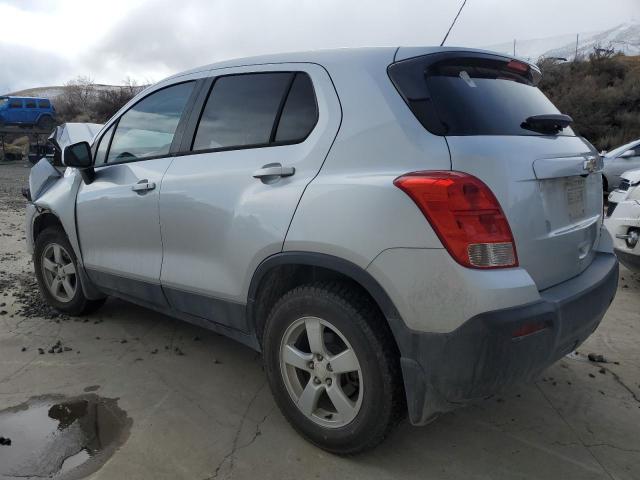 KL7CJNSB2GB644536 - 2016 CHEVROLET TRAX LS SILVER photo 2