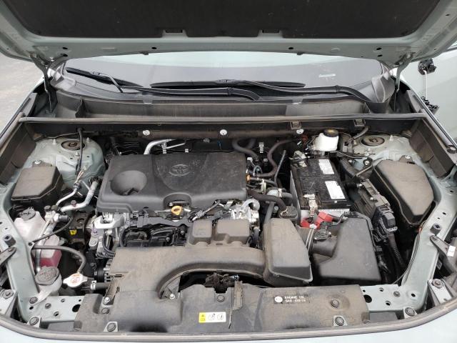 2T3P1RFV3NW287999 - 2022 TOYOTA RAV4 XLE GRAY photo 12