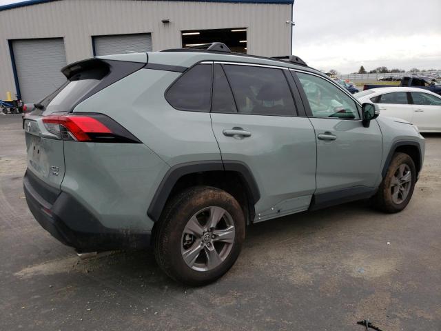 2T3P1RFV3NW287999 - 2022 TOYOTA RAV4 XLE GRAY photo 3