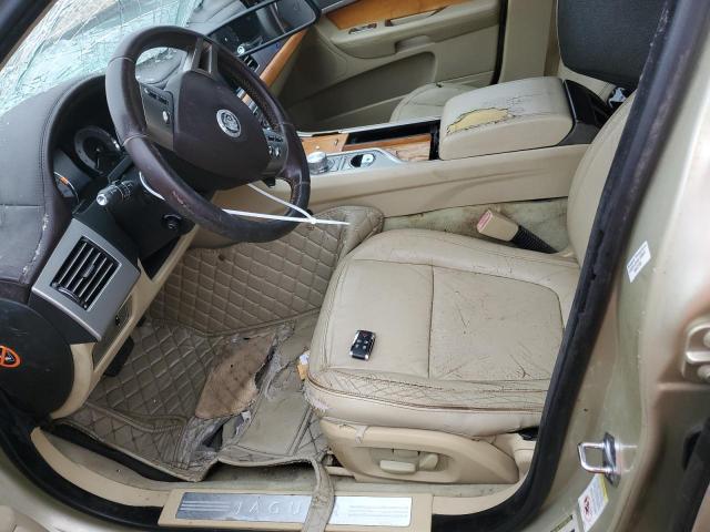 SAJWA05B99HR07525 - 2009 JAGUAR XF LUXURY GOLD photo 7