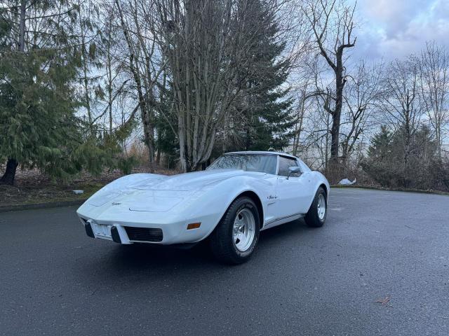 1Z37L7S411025 - 1977 CHEVROLET CORVETTE WHITE photo 2