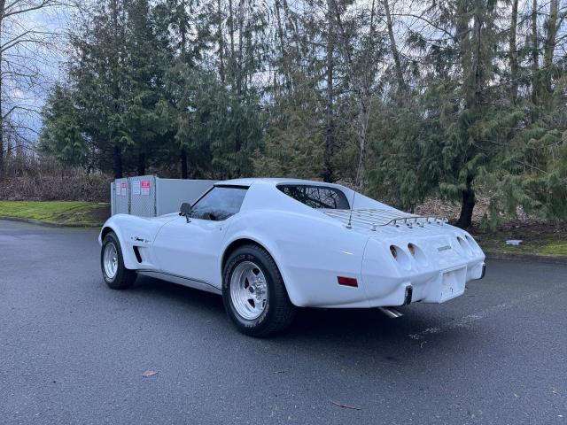 1Z37L7S411025 - 1977 CHEVROLET CORVETTE WHITE photo 3