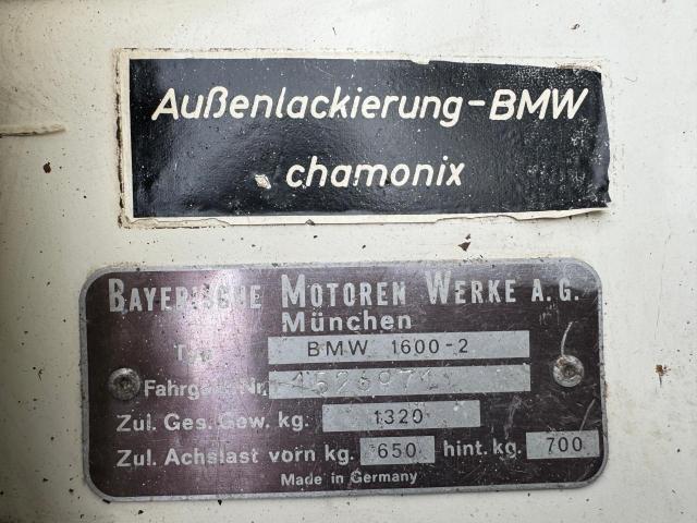 1526971 - 1967 BMW 1600 WHITE photo 10