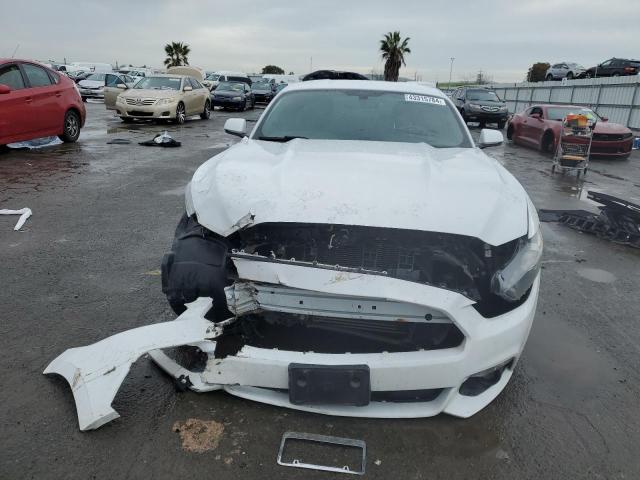 1FA6P8TH7F5376668 - 2015 FORD MUSTANG WHITE photo 5