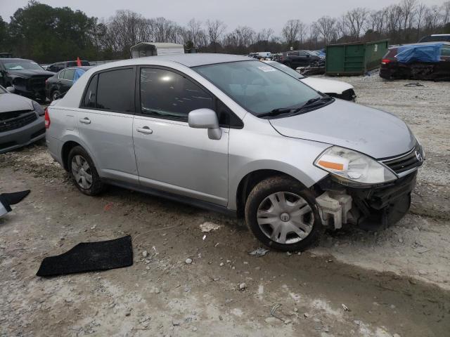 3N1BC1AP0BL471785 - 2011 NISSAN VERSA S SILVER photo 4