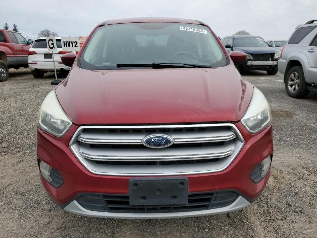 1FMCU0GD3HUA76791 - 2017 FORD ESCAPE SE RED photo 5