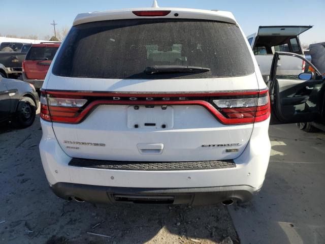 1C4RDJEG9FC195062 - 2015 DODGE DURANGO CITADEL WHITE photo 6