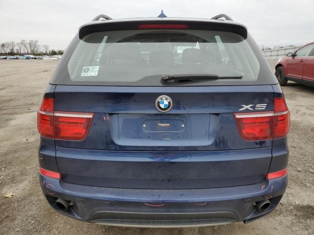 5UXZV4C58D0B21227 - 2013 BMW X5 XDRIVE35I BLUE photo 6