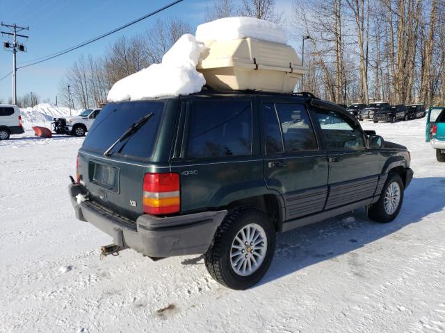 1J4GZ58Y6PC617126 - 1993 JEEP GRAND CHER LAREDO Verde foto 3