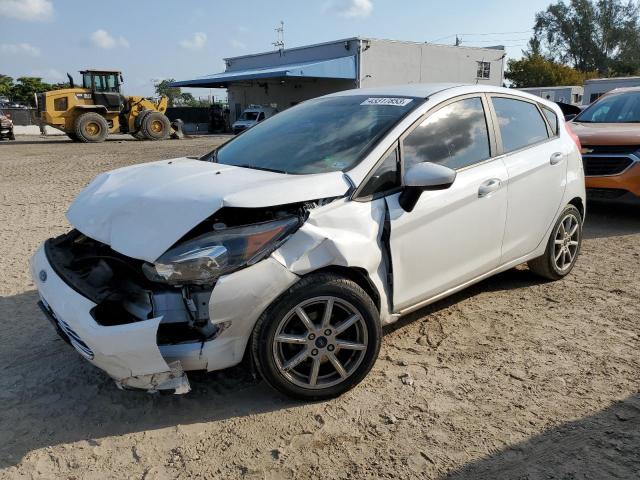 3FADP4EJ6KM138993 - 2019 FORD FIESTA SE WHITE photo 1