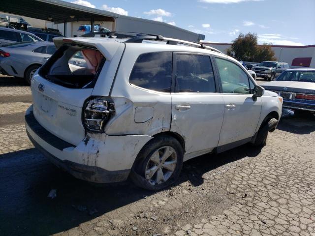 JF2SJAHCXFH569542 - 2015 SUBARU FORESTER 2.5I LIMITED WHITE photo 3