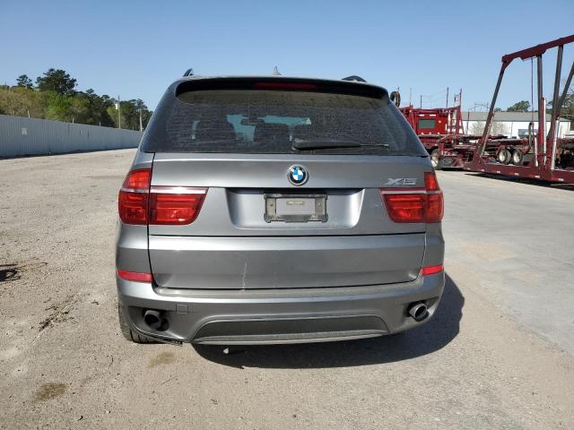 5UXZV4C55D0E00053 - 2013 BMW X5 XDRIVE35I GRAY photo 6