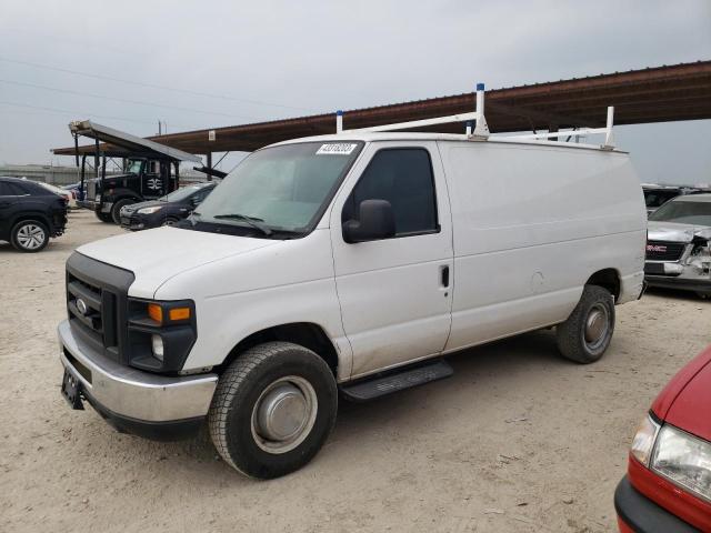 1FTNE1EL0CDB06901 - 2012 FORD ECONOLINE E150 VAN WHITE photo 1