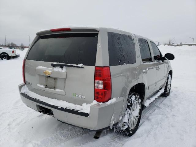 1GNFK13549R107294 - 2009 CHEVROLET TAHOE HYBRID TAN photo 3