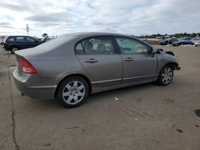 2HGFA165X7H308090 - 2007 HONDA CIVIC LX GRAY photo 3