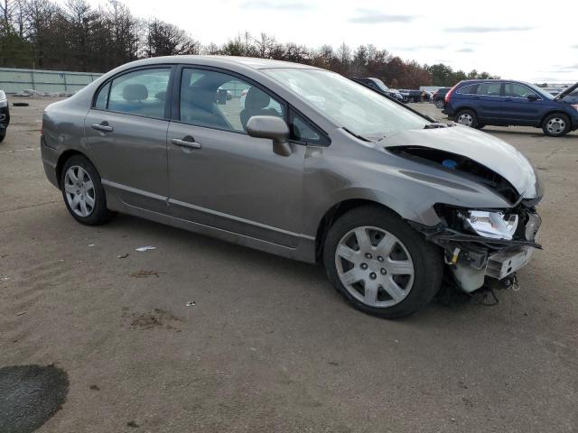 2HGFA165X7H308090 - 2007 HONDA CIVIC LX GRAY photo 4