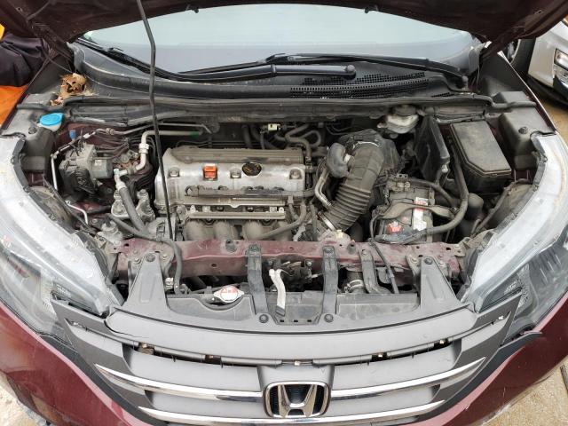 5J6RM4H51DL082581 - 2013 HONDA CR-V EX BURGUNDY photo 12