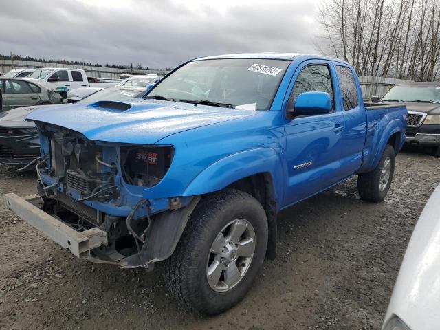 5TEUU42N29Z633022 - 2009 TOYOTA TACOMA ACCESS CAB BLUE photo 1