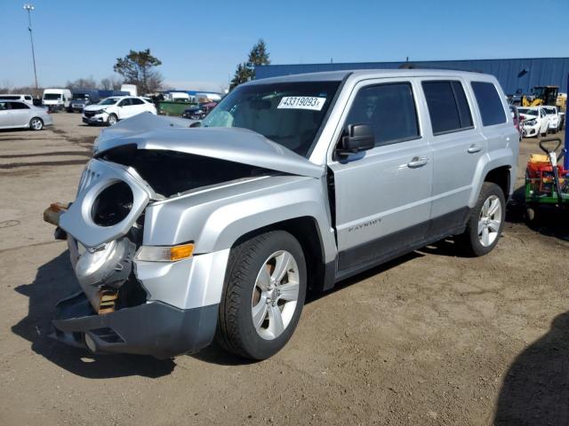 1C4NJPFB8ED509743 - 2014 JEEP PATRIOT LATITUDE GRAY photo 1