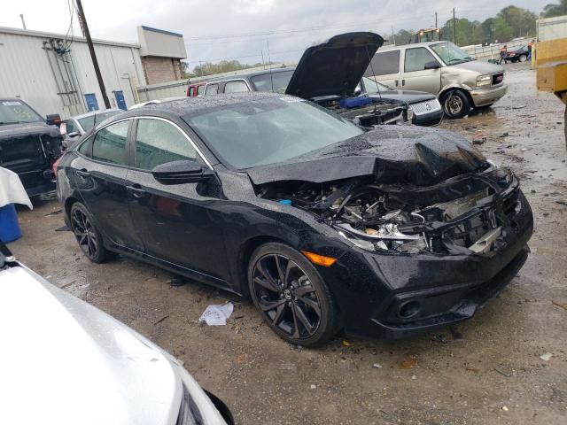 2HGFC2F85LH531500 - 2020 HONDA CIVIC SPORT 黑色 照片 4