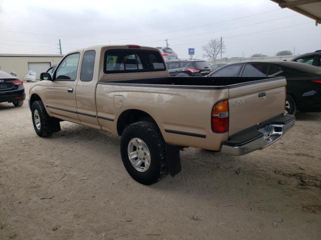4TASM92N3XZ492924 - 1999 TOYOTA TACOMA XTRACAB PRERUNNER ოქროსფერი ფოტო 2