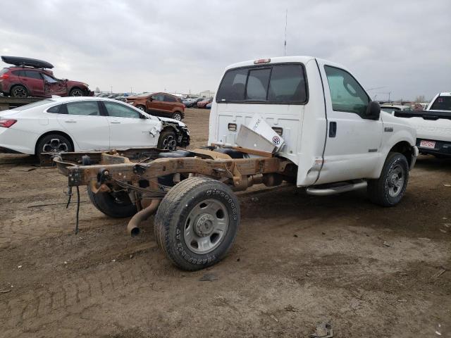 1FTWF31P56ED27317 - 2006 FORD F350 SRW SUPER DUTY WHITE photo 4