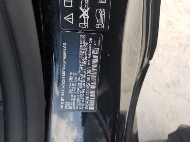 WBAAE4C04SCS91996 - 2025 BMW 840XI BLACK photo 12