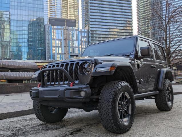 1C4GJXAN2MW647257 - 2021 JEEP WRANGLER SPORT GRAY photo 2