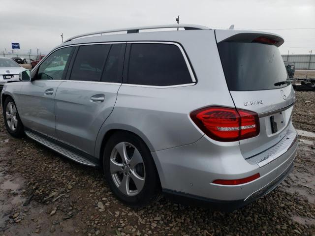 4JGDF6EE5HA804545 - 2017 MERCEDES-BENZ GLS 450 4M SILVER photo 2