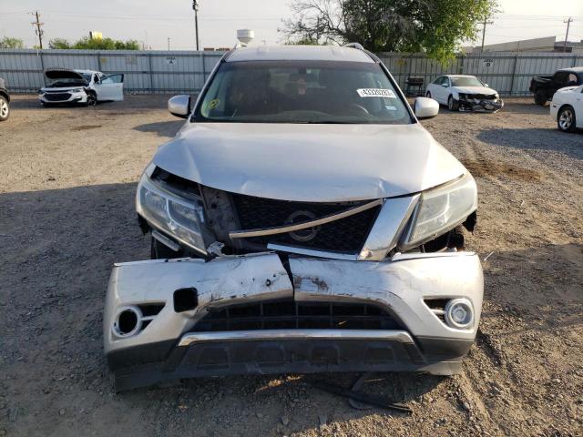 5N1AR2MN0FC649022 - 2015 NISSAN PATHFINDER S 银色 照片 5