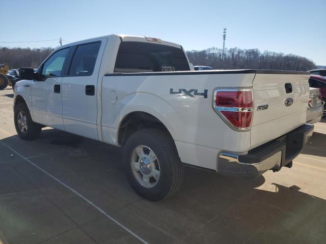 1FTFW1EFXBKD76627 - 2011 FORD F150 SUPERCREW WHITE photo 2