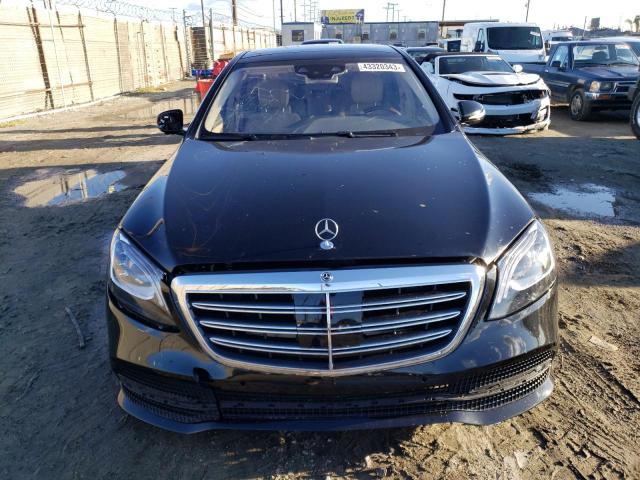 WDDUG8DB4KA441494 - 2019 MERCEDES-BENZ S 560 BLACK photo 5