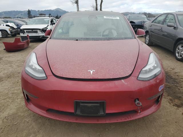 5YJ3E1EA5KF444825 - 2019 TESLA MODEL 3 红色 照片 5