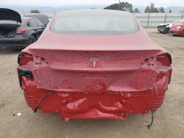 5YJ3E1EA5KF444825 - 2019 TESLA MODEL 3 红色 照片 6
