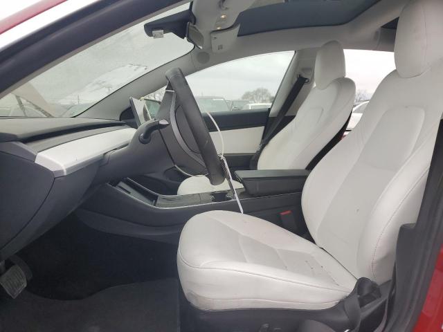 5YJ3E1EA5KF444825 - 2019 TESLA MODEL 3 红色 照片 7