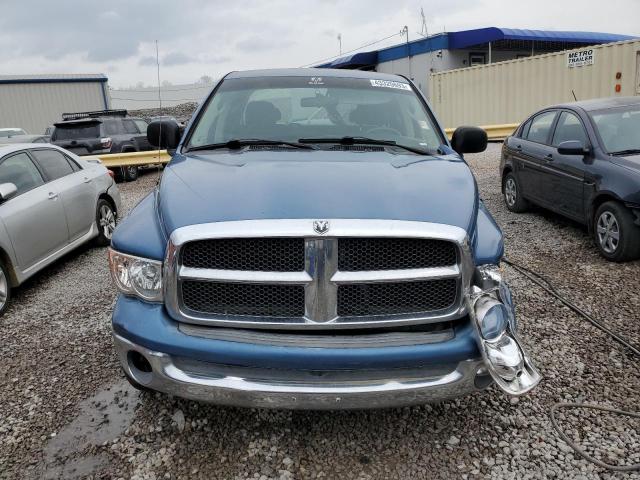 1D7HA18N05S233478 - 2005 DODGE RAM 1500 ST BLUE photo 5