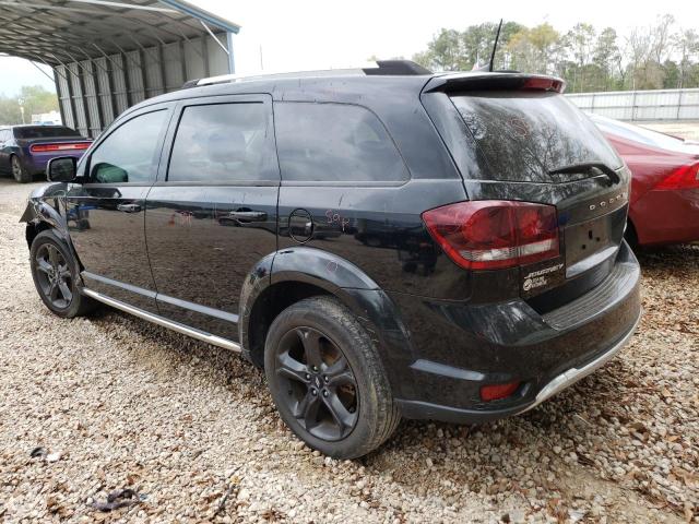 3C4PDCGB7JT531406 - 2018 DODGE JOURNEY CROSSROAD BLACK photo 2