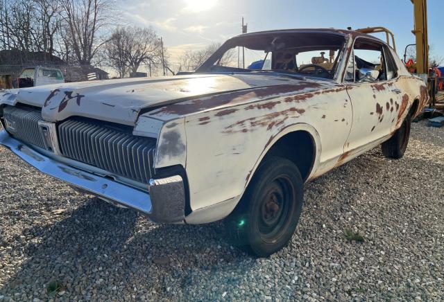 7F91C607659 - 1967 MERCURY COUGAR WHITE photo 2