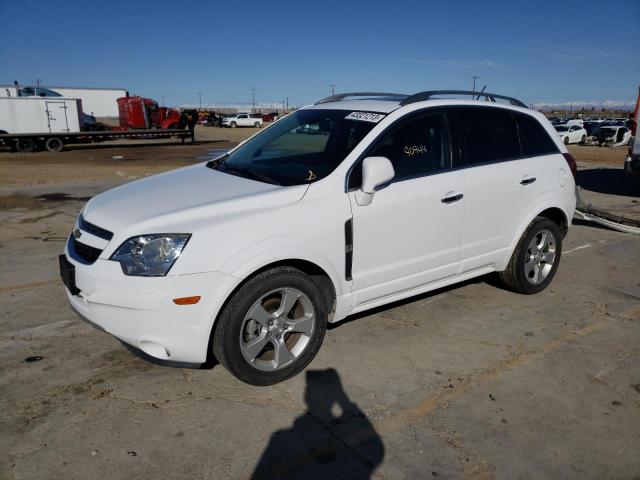 3GNAL4EK9DS541843 - 2013 CHEVROLET CAPTIVA LTZ WHITE photo 1