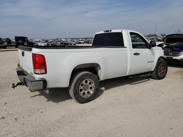 1GTEC14C68Z900125 - 2008 GMC SIERRA C1500 WHITE photo 3