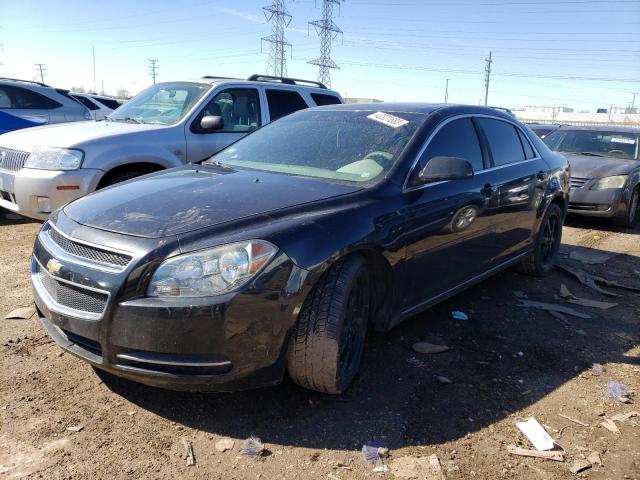 1G1ZH57B49F157814 - 2009 CHEVROLET MALIBU 1LT BLACK photo 1