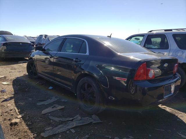 1G1ZH57B49F157814 - 2009 CHEVROLET MALIBU 1LT BLACK photo 2