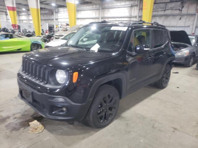 ZACCJBBB4HPG45888 - 2017 JEEP RENEGADE LATITUDE BLACK photo 1